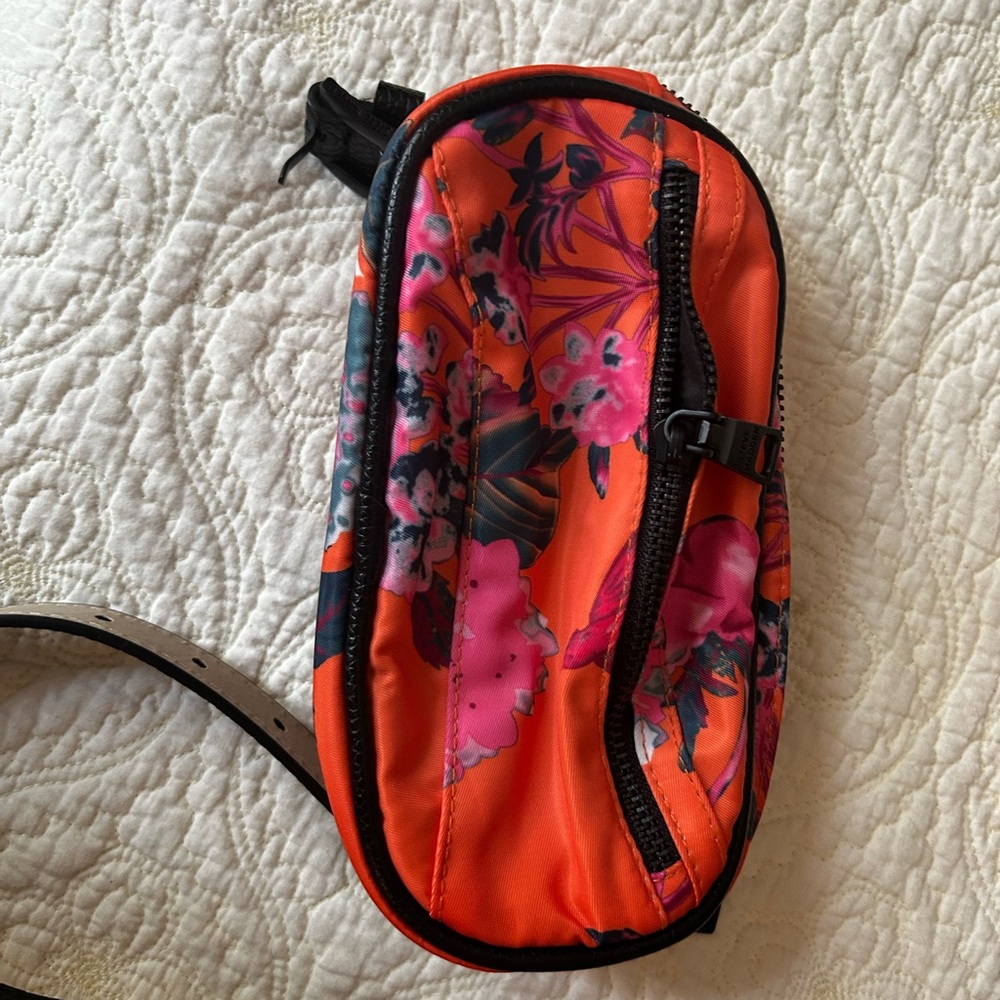 Steve Madden Orange Floral Fanny pack